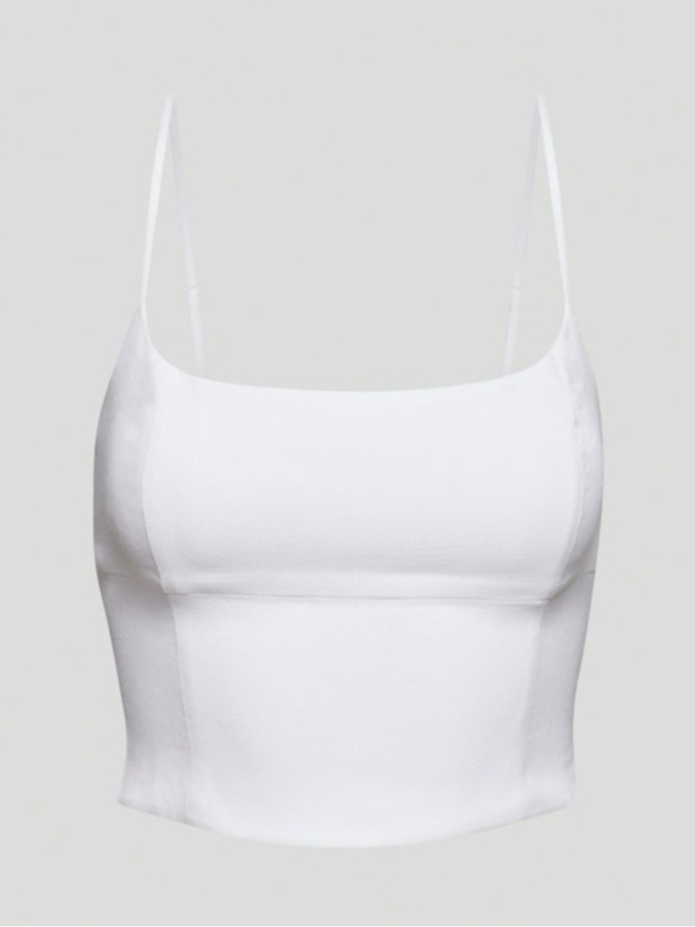 NWOT Aritzia Wilfred White Bustier - Picture 4 of 7